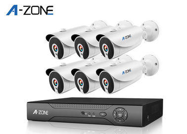Système de caméra de sécurité de la haute définition des kits 2MP de caméra de télévision en circuit fermé d'IP de la Manche de l'extérieur 6